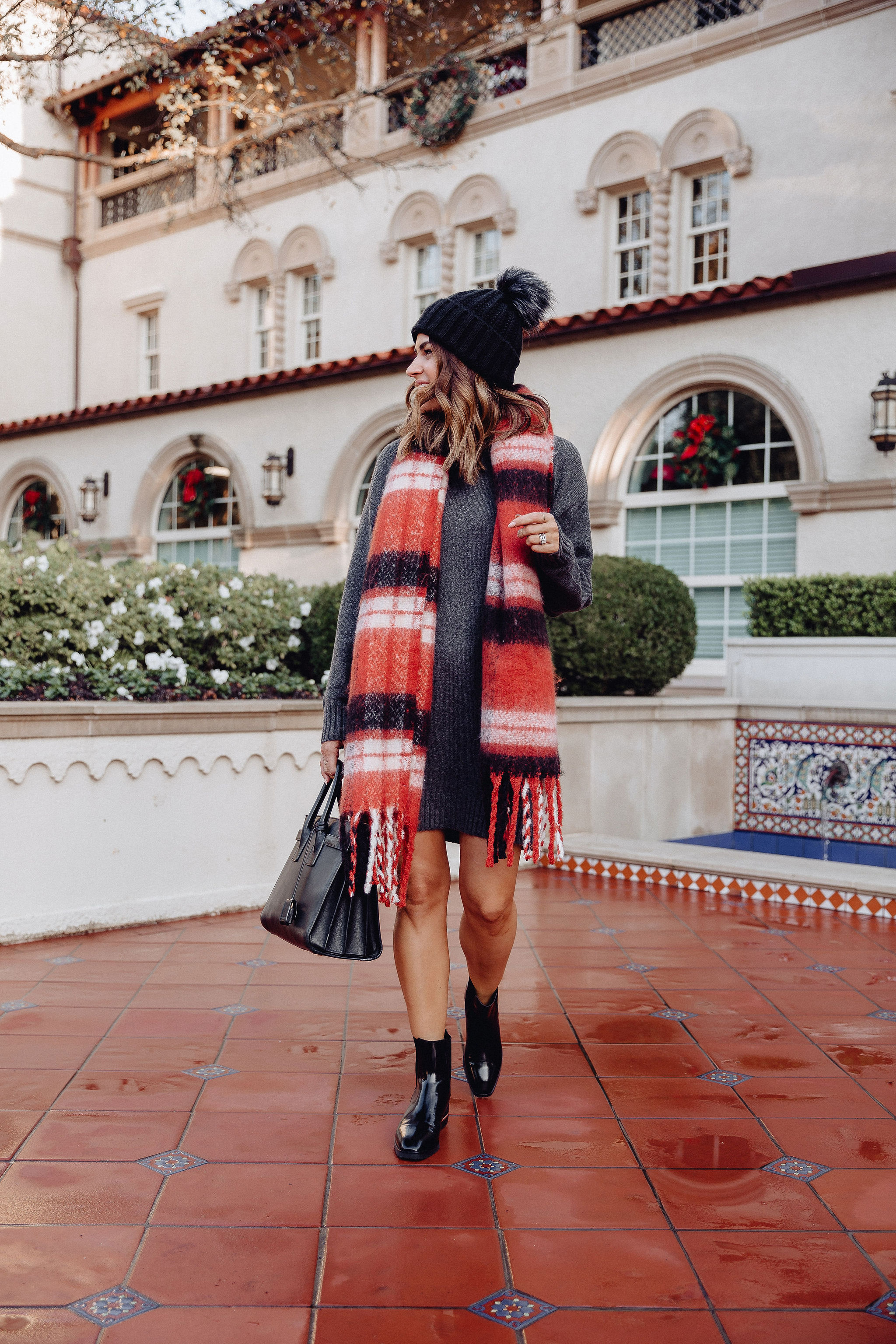 Plaid best sale sweater dresses